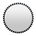 BLACK ROUND MIRROR RIO DIA110X6 15KG 800EURO