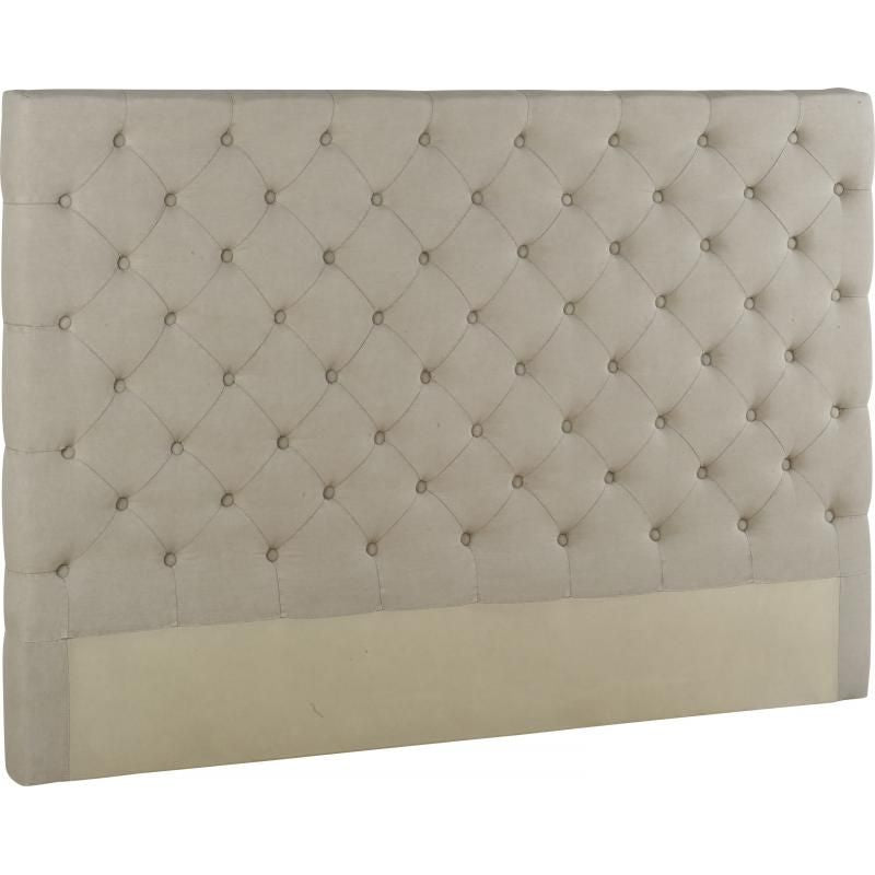 BED PANEL LINEN LAVÉ BEIGE