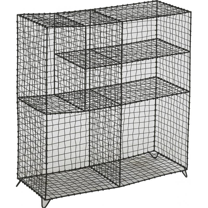 WIRE STANDING SHELF BLACK 65