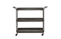 TEA TROLLEY METAL BLACK