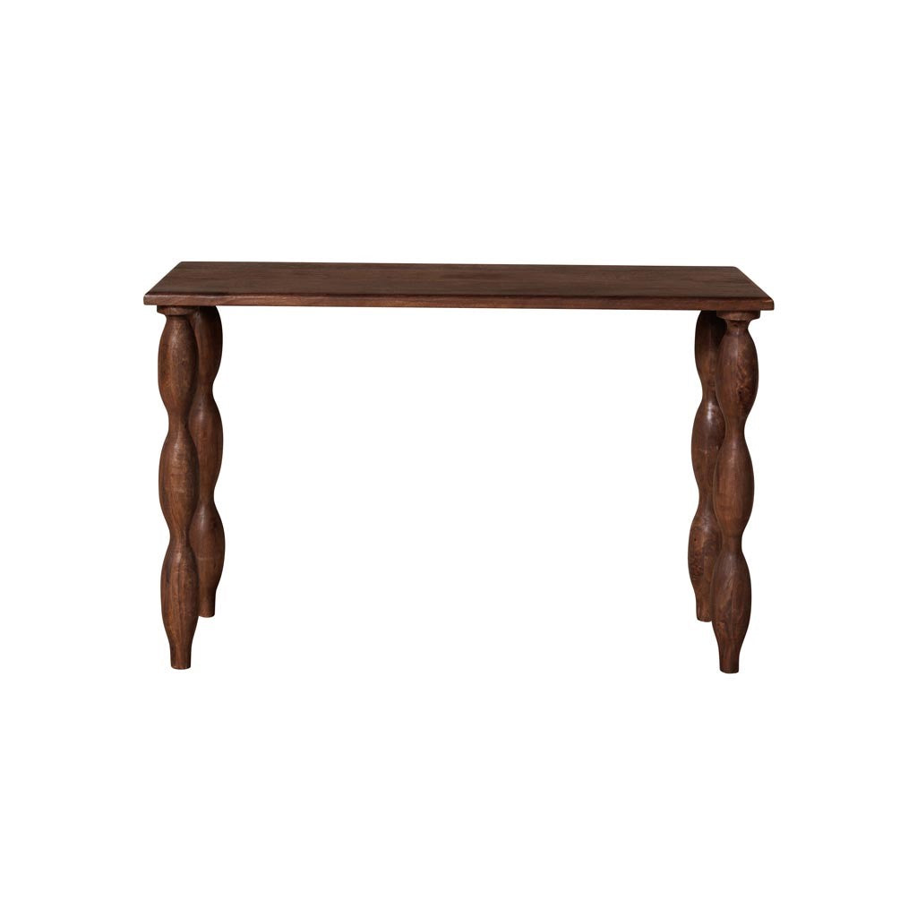 CONSOLE TABLE SAINT MANGO WOOD DARK BROWN