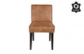 RD RECYCLE LEATHER DINING CHAIR COGNAC