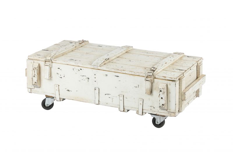 ARMY CAFE TABLE WHITE