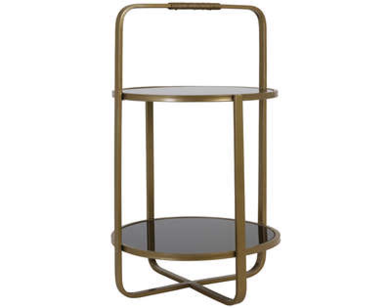 ETAGERE 2 LAYERS ASKER GOLD