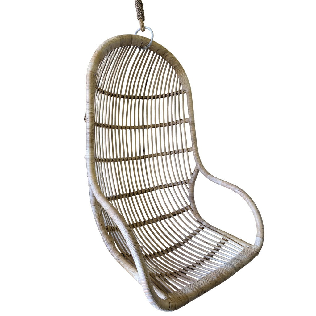 RATTAN HANGING CHAIR HAVANNA NATURAL OR BLACK