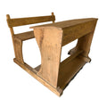 OLD TEAK STUDENT DESK RECYCLED