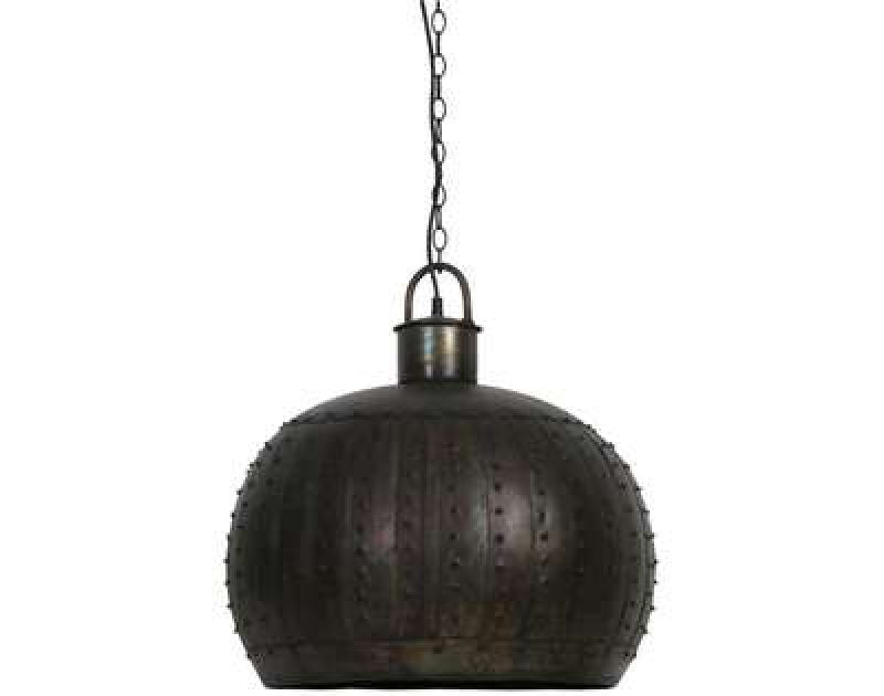 HANGING LAMP BLACK ZINC 55