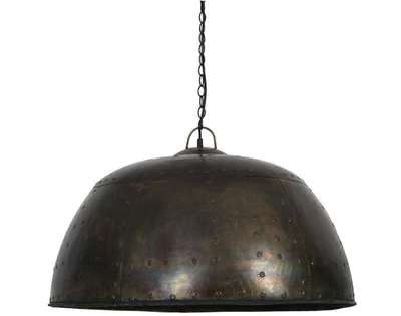 HANGING LAMP BLACK ZINC 72