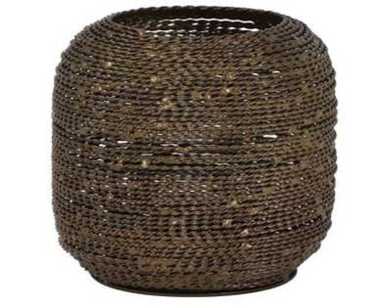 TEALIGHT BRONZ WIRE