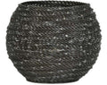 TEALIGHT BALL BRONZ WIRE