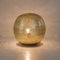 TABLELAMP BALL FLSK GOLD 30