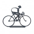 STATUE BRONZE BIKER
