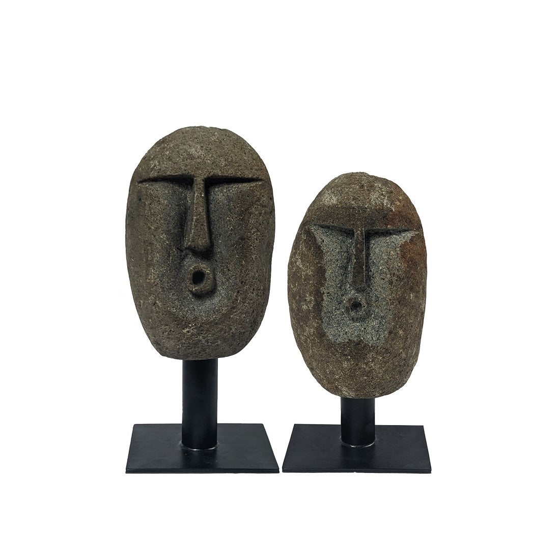 RIVER STONE ON STAND FACES PRICE PER PIECE