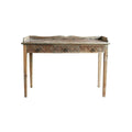 DESK LOTUS CARVING 3 DRAWERS