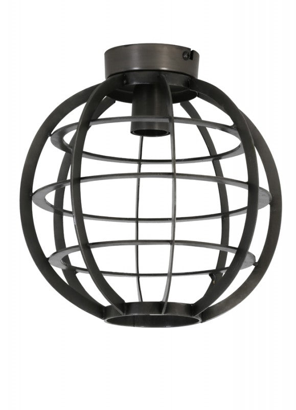 CEILING LAMP BLACK METAL