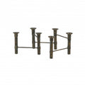 CANDLEHOLDER SNAKE METAL BRASS