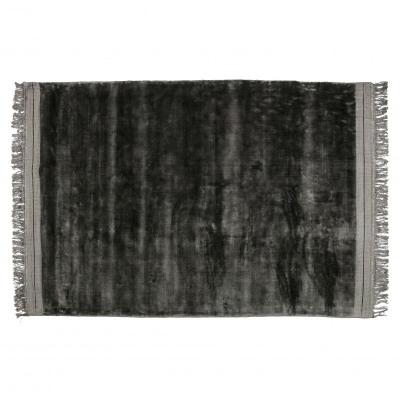 RUG UNI VISCOSE ANTHRACITE