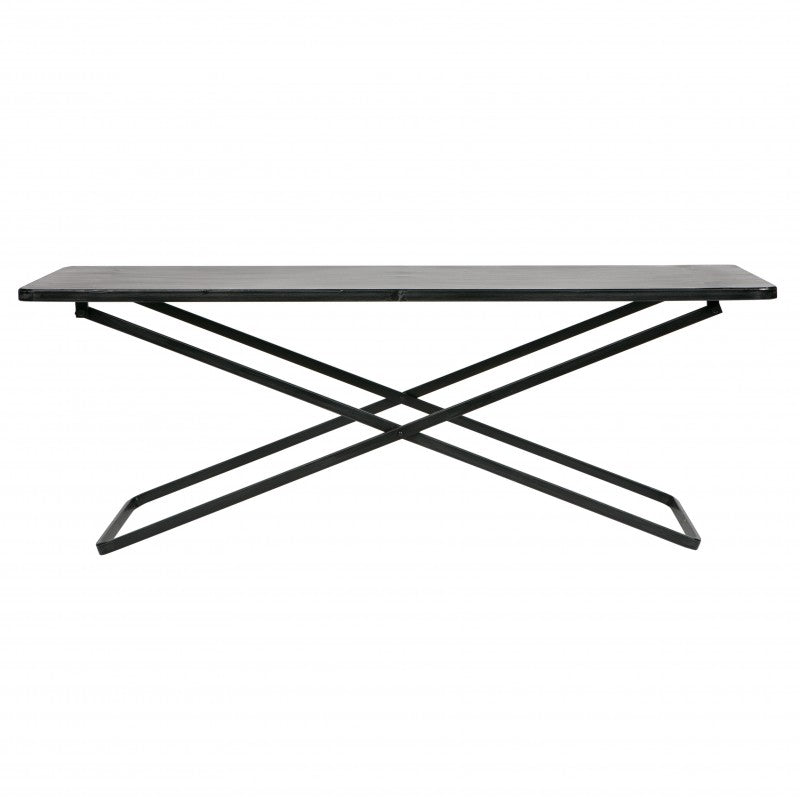 X SIDETABLE METAL BLACK XL