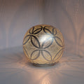 TABLE LAMP HARI BALL SMALL SILVER