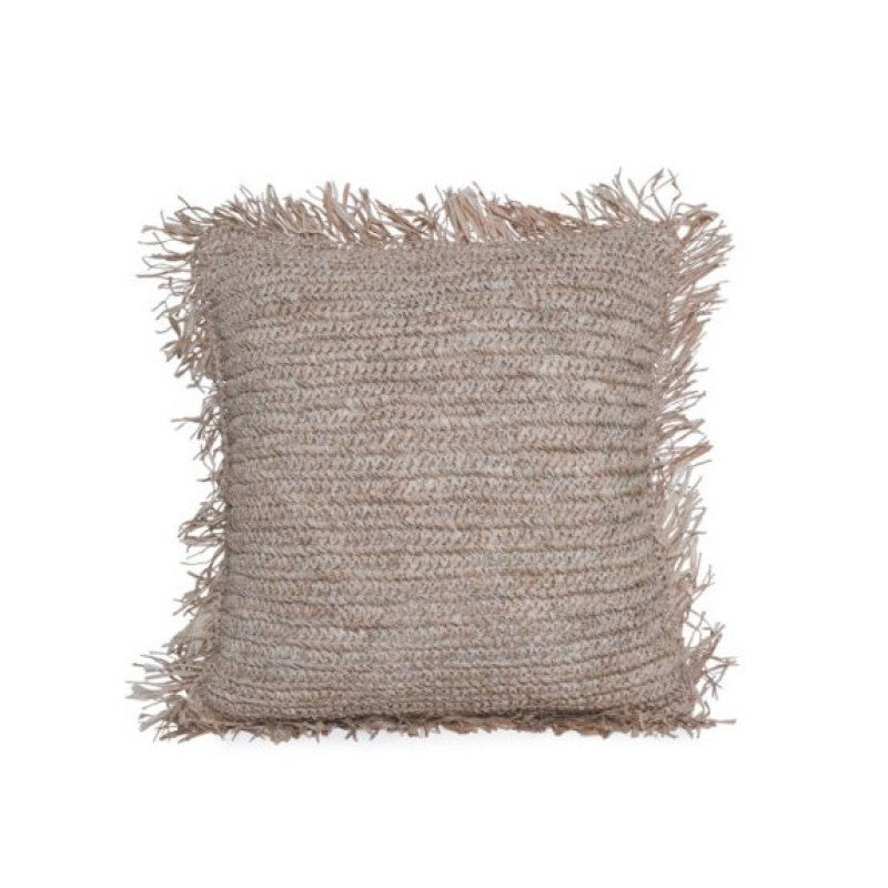 NATURAL RAFIA PILLOW