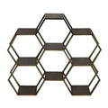 HEXAGON6 BRASS SHELF