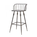 BARCHAIR GREY IRON PROVENCE 70