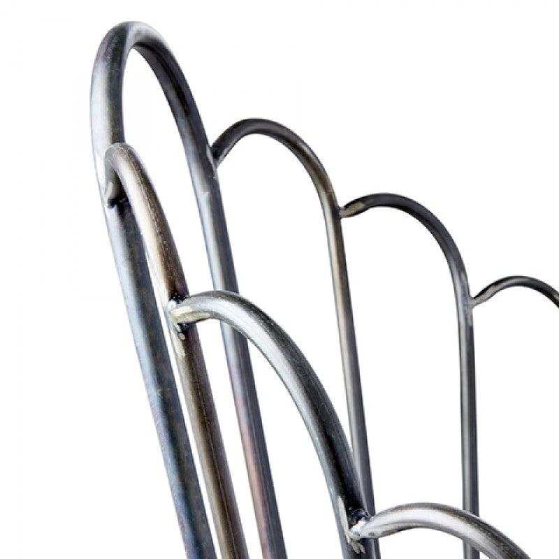 DINING CHAIR PROVENCE BLACK BRASS METAL