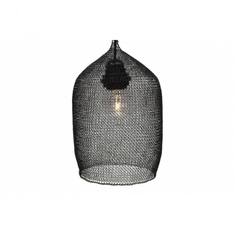 LAMP SHADE WIRE BLACK
