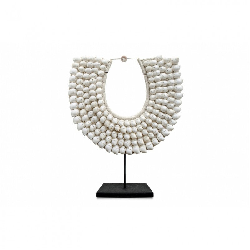 SHELL NECKLACE ON STAND