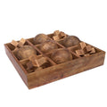 WOODEN TIC TAC TOE GAME