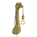 WALL LAMP OSTRICH GOLD