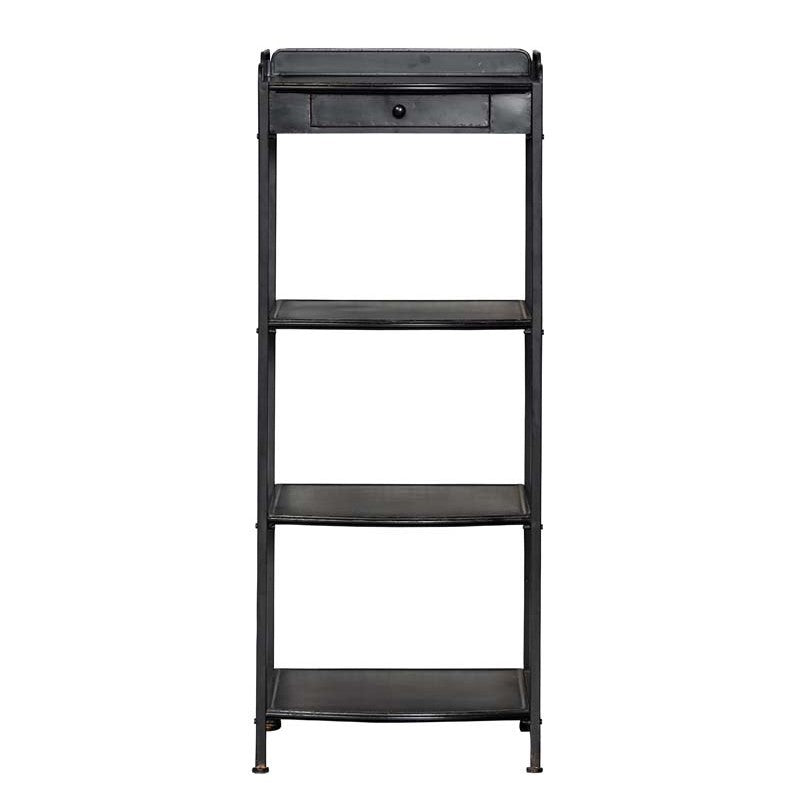 METAL SHELF SMALL WITH ONE DRAWER
