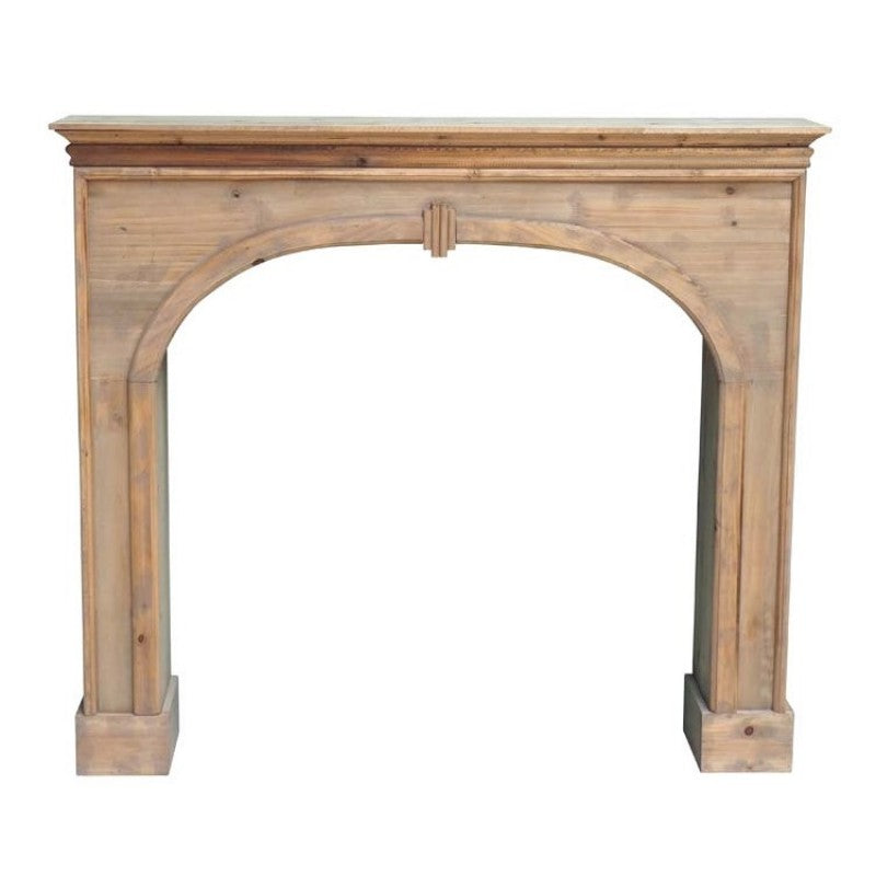 WOOD FIREPLACE FRONT