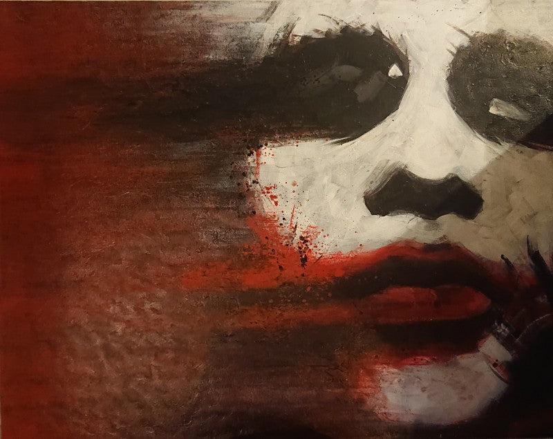 JOKER13 OIL PAINT UNIQUE PIECE