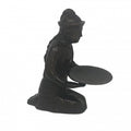 BRONZE MEN ON KNEE