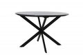 BLACKBLACK MARBLE DINING TABLE