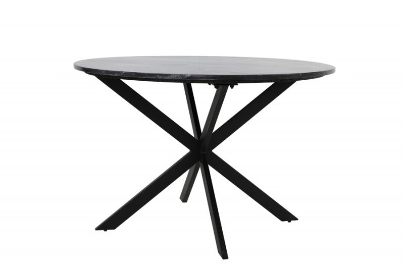 BLACKBLACK MARBLE DINING TABLE