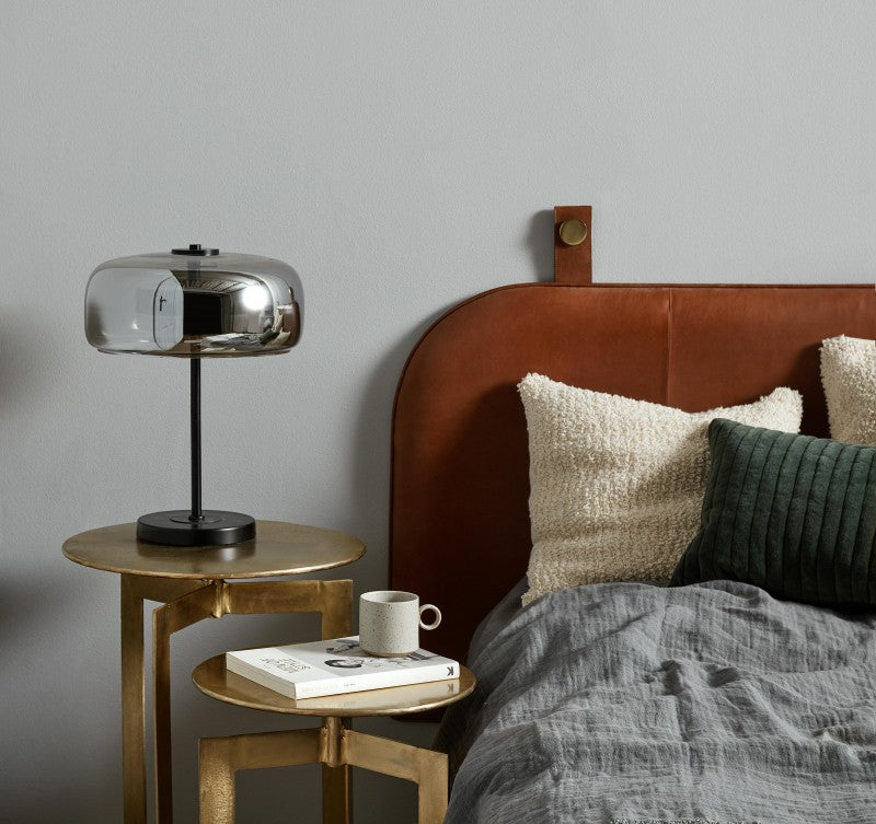 KING STAND LAMP GREY METALLIC