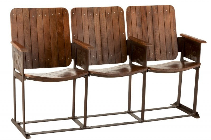 MOVIE BENCH 3 SEATER