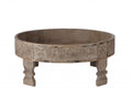 GRINDER CAFETABLE WOOD GREY