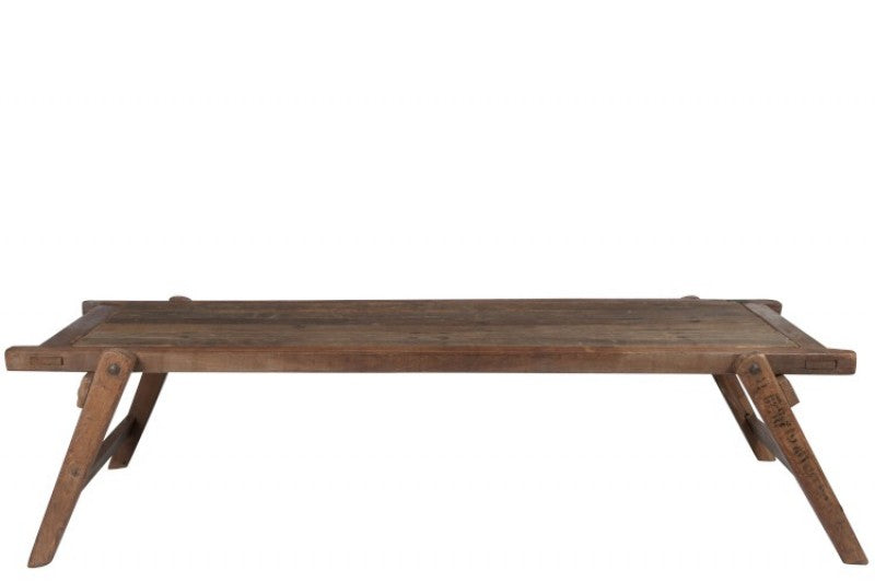 TABLE ARMY WOOD NATURAL