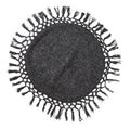 SEAT CUSHION FRING BLACK