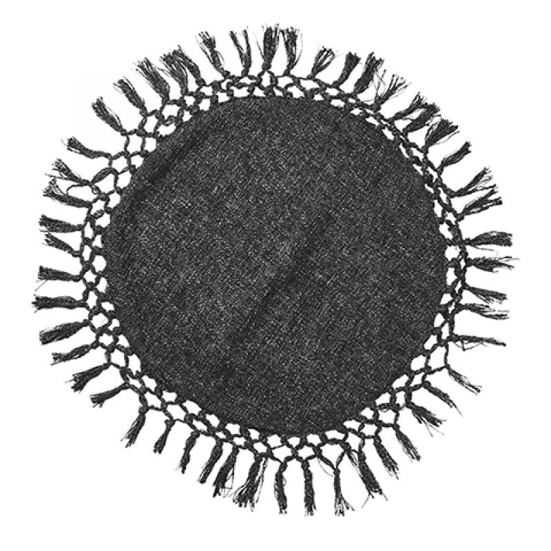 SEAT CUSHION FRING BLACK