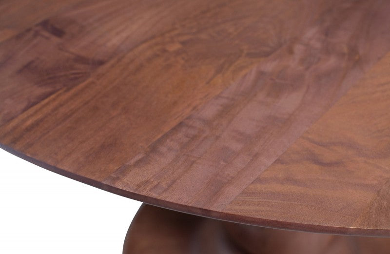 DINING TABLE MANGO WOOD WALNUT FINISH