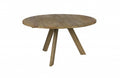 DINING TABLE OLD ELMWOOD NATURAL 3 LEGS