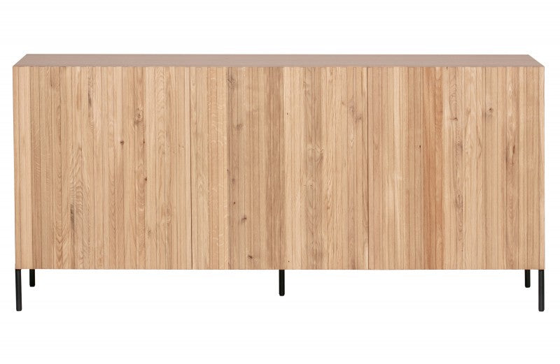 STRIPE SIDEBOARD NATURAL OAK