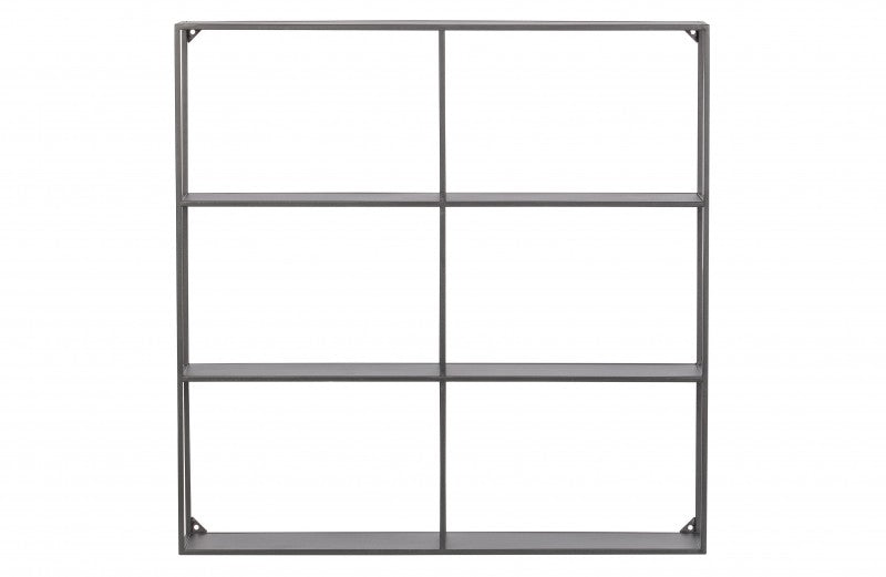 WALL SHELF METAL BLACK