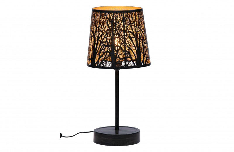 TABLE LAMP FORREST BLACK GOLD