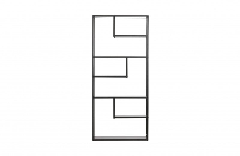 SHELF HONG OFFSET 85 BLACK METAL
