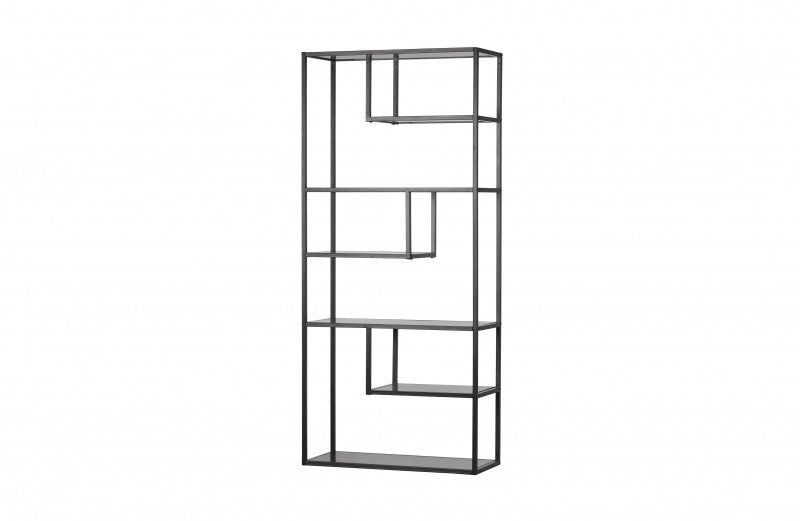 SHELF HONG OFFSET 85 BLACK METAL
